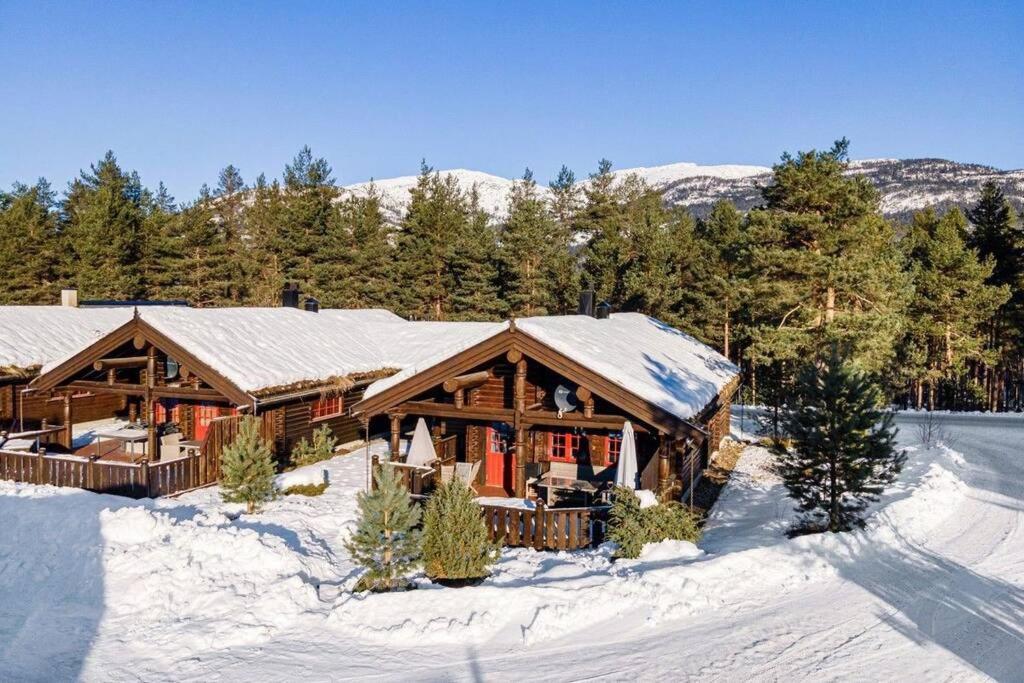 100M Lift, 2 Min Swim - Large Family Cabin Vradal Exterior photo