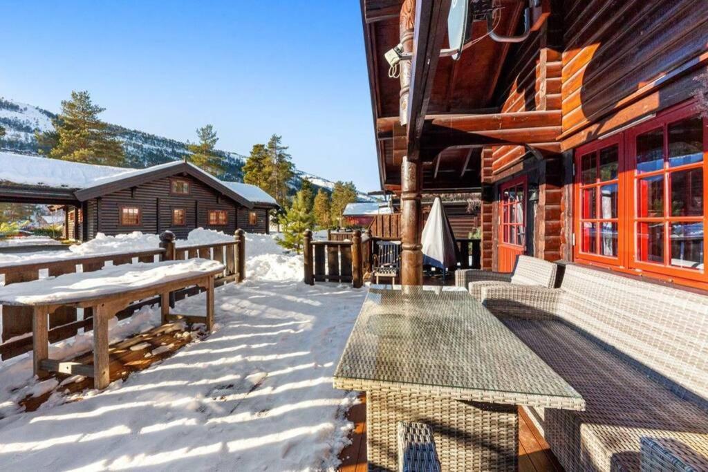 100M Lift, 2 Min Swim - Large Family Cabin Vradal Exterior photo